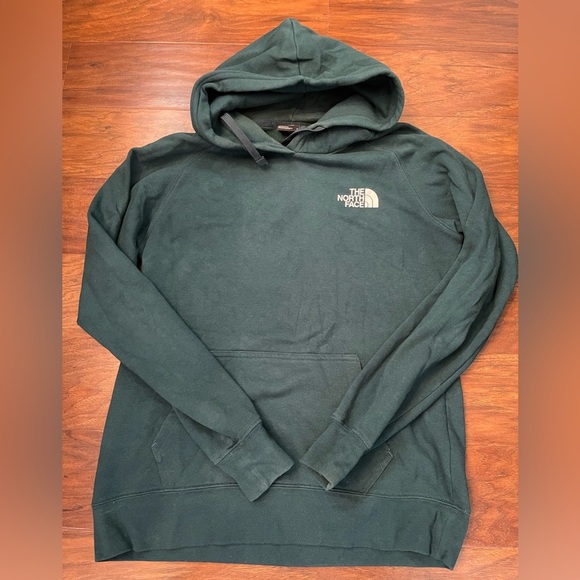 The North Face Box Emerald Green Hoodie Size M - Picture 1 of 4